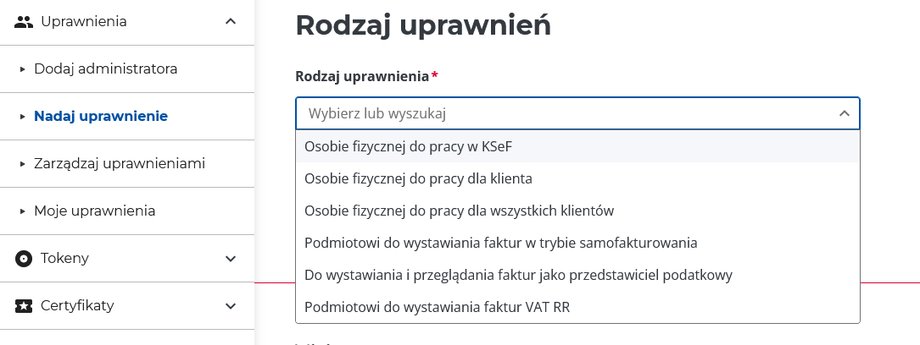 KSeF: Jak biura rachunkowe uzyskają uprawnienia – szczegółowy przewodnik 6 Rodzaje uprawnień w KSeF