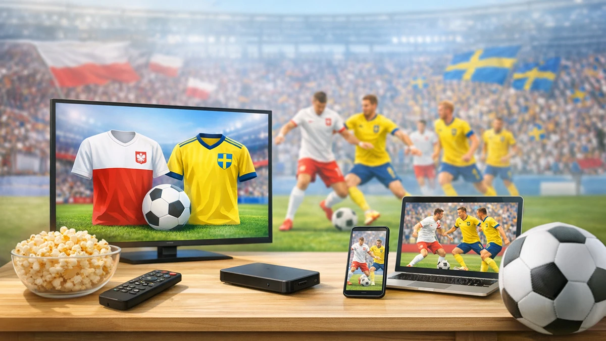 Oglądaj Mecz Polska-Szwecja na żywo: darmowa transmisja online i powt&oacute;rka w TVP 3