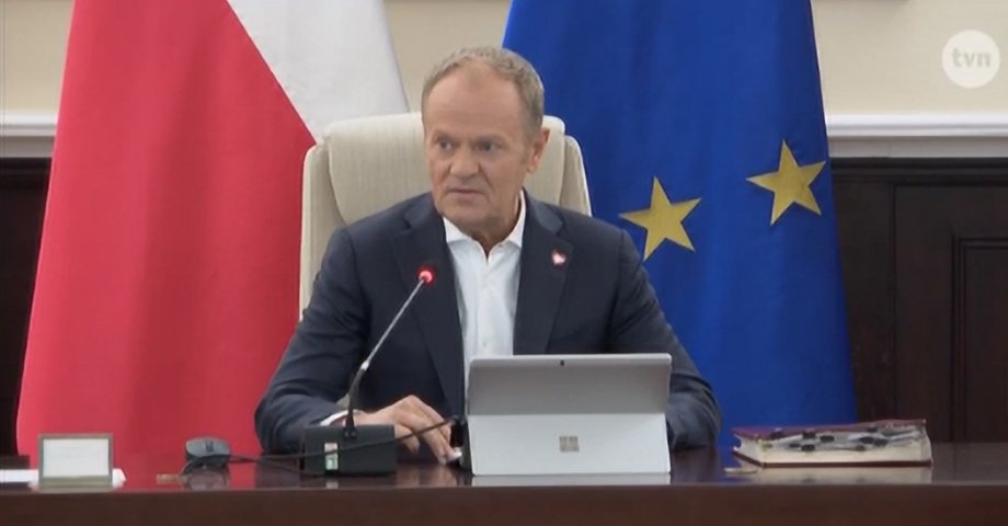 Wypowiedź Donalda Tuska na temat spotkania Karola Nawrockiego z Victorem Orbanem Fakty TVN, 24.03.2026