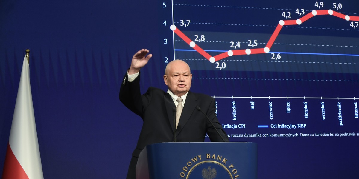 Adam Glapiński, prezes NBP.
