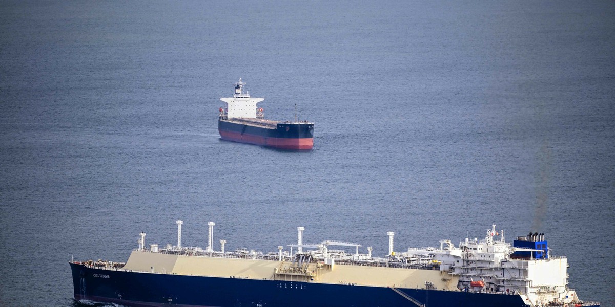 Tankowce ze skroplonym gazem LNG 