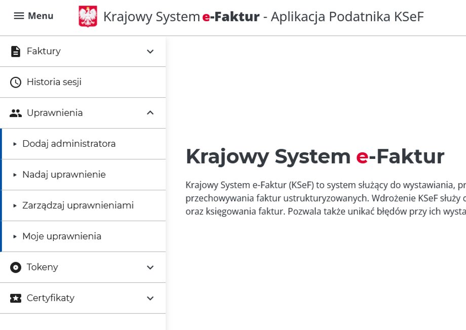 KSeF: Jak biura rachunkowe uzyskają uprawnienia – szczegółowy przewodnik 5 Nadawanie uprawnień do KSeF w Aplikacji Podatnika KSeF 2.0