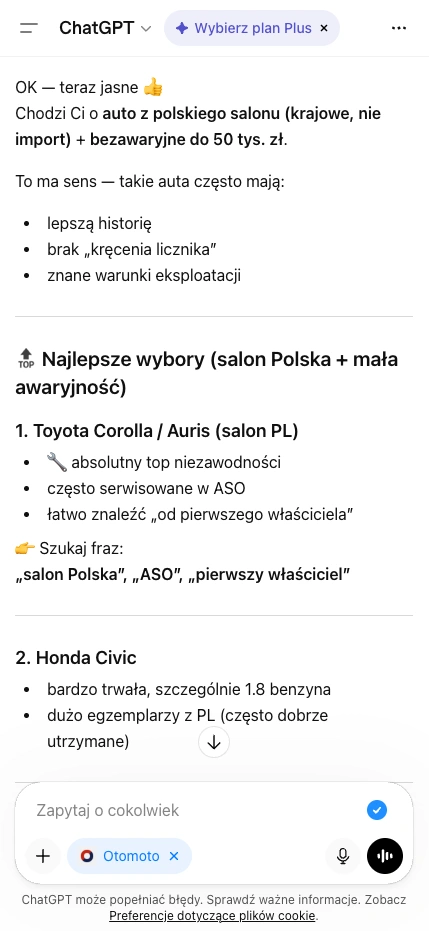 Otomoto z botem wyszukuje auta &ndash; czy ten algorytm faktycznie rozumie Twoje potrzeby? 45