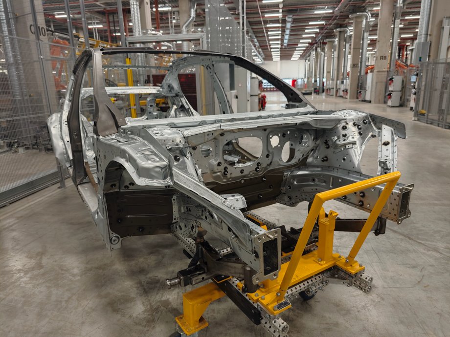 Konstrukcja BMW i3 w fazie produkcji