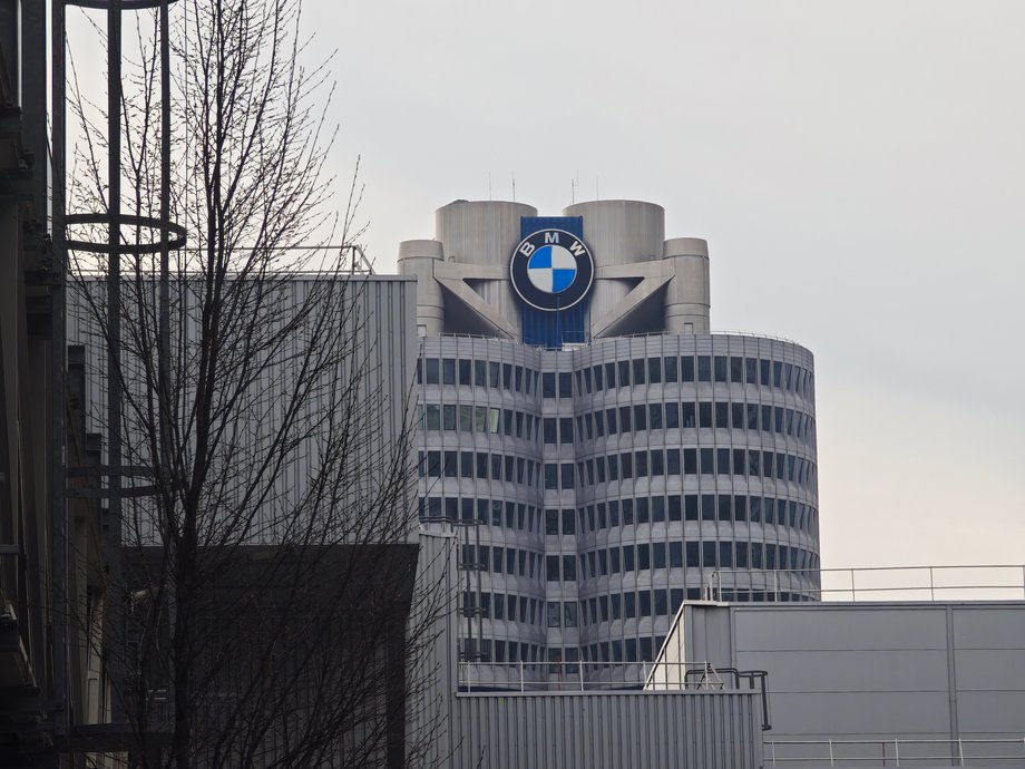 Monachijska lokalizacja fabryki BMW w pobliżu centrum miasta