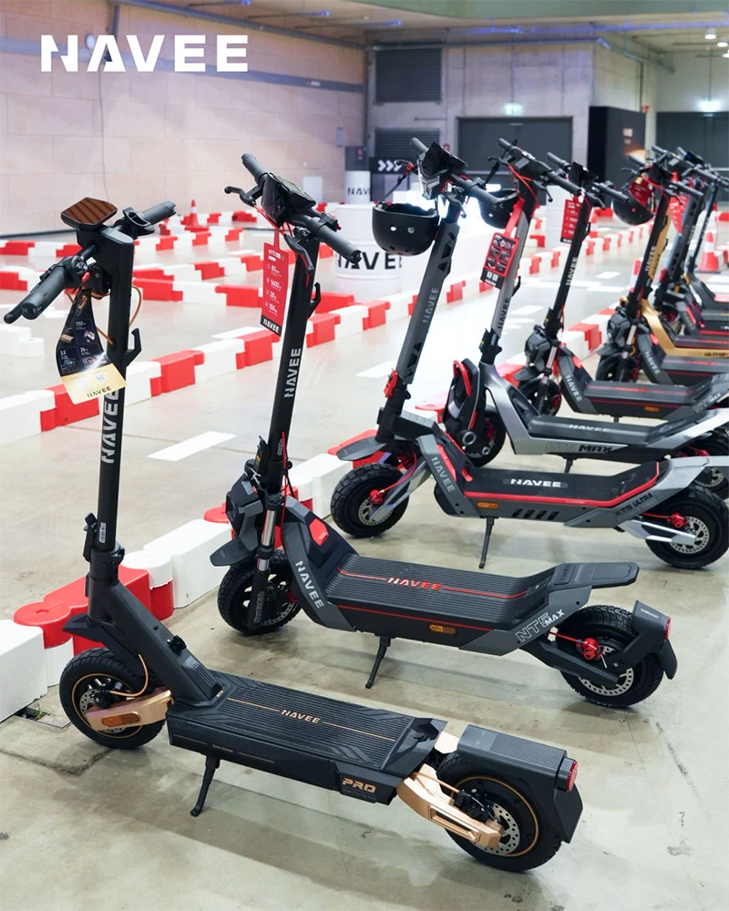 Navee wprowadza bestie zasięgu: Nowe hulajnogi elektryczne zyskują moc 4