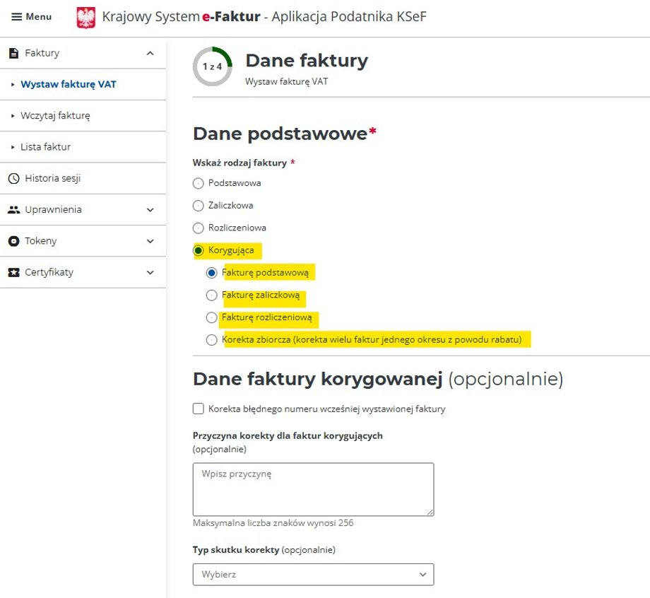 Skutecznie popraw fakturę w KSeF po 2026 roku – oto jak to zrobić 4 Faktura korygująca w KSeF