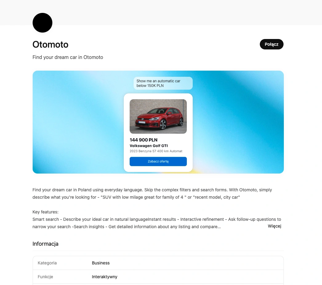 Otomoto z botem wyszukuje auta &ndash; czy ten algorytm faktycznie rozumie Twoje potrzeby? 27