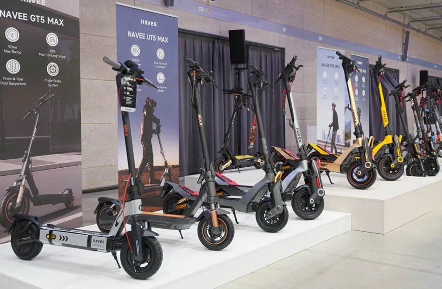 Główna 21 Navee wprowadza bestie zasięgu: Nowe hulajnogi elektryczne zyskują moc