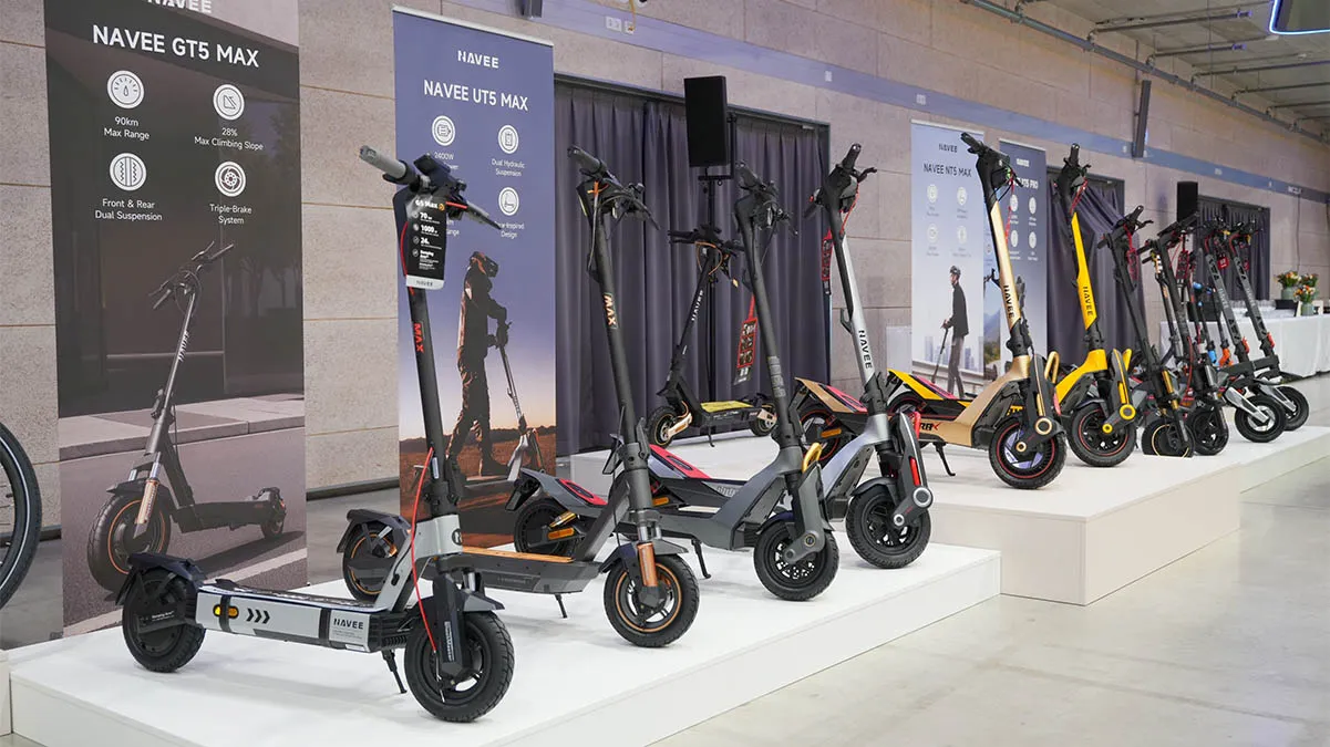 Navee wprowadza bestie zasięgu: Nowe hulajnogi elektryczne zyskują moc 3