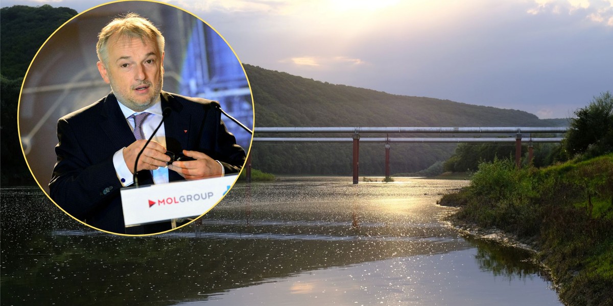 Zsolt Hernadi, prezes węgierskiego koncernu energetycznego MOL, rusza do Moskwy na rozmowy w sprawie dostaw ropy.