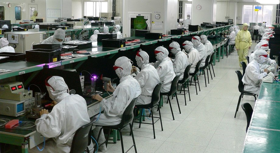 Fabryka Foxconn w Shenzhen