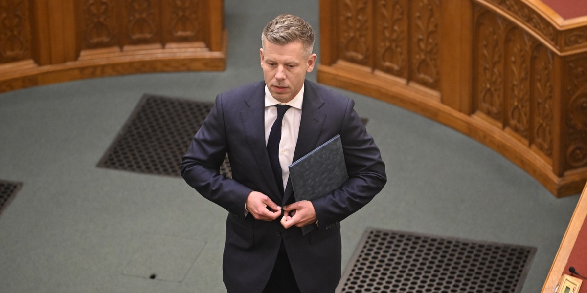 Premier Węgier Peter Magyar