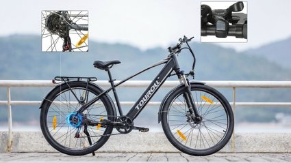 Zdziwisz się, co oferuje ten elektryczny rower trekkingowy za niecałe 3 tys. zł