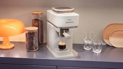 Mały, nowoczesny ekspres Baristina. Jest piękny i skuteczny
