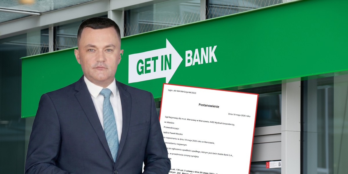 Marcin Kubiczek przestał być syndykiem Getin Noble Banku
