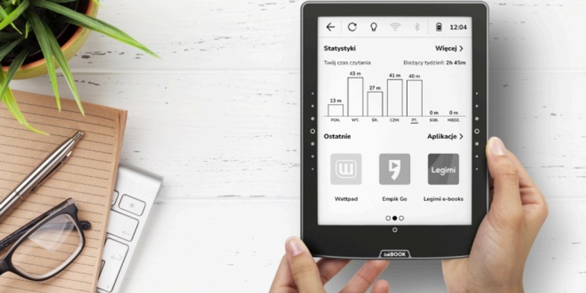 Zapomnij o Kindle: dlaczego warto wybrać inkBOOK Solaris?