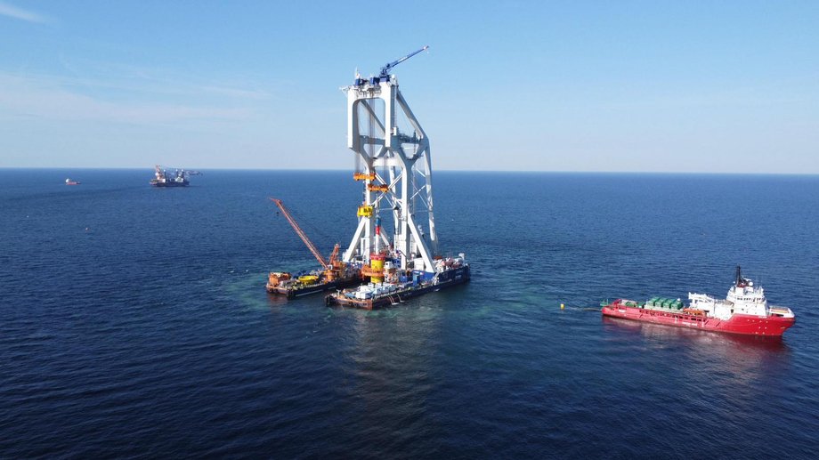 PGE i &Oslash;rsted budują morską farmę wiatrową Baltica 2.