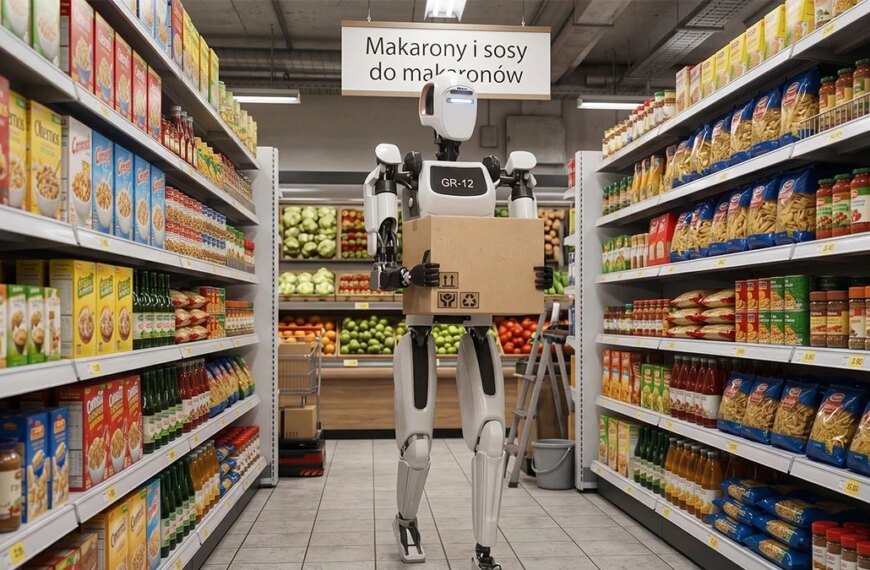 Roboty przejmują lokalne sklepy: gigant technologiczny ujawnia strategię