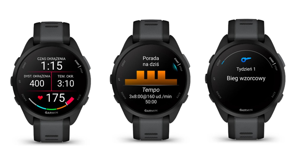 Trzy zegarki do biegania, kt&oacute;rych funkcje cię zaskoczą. Garmin to hit