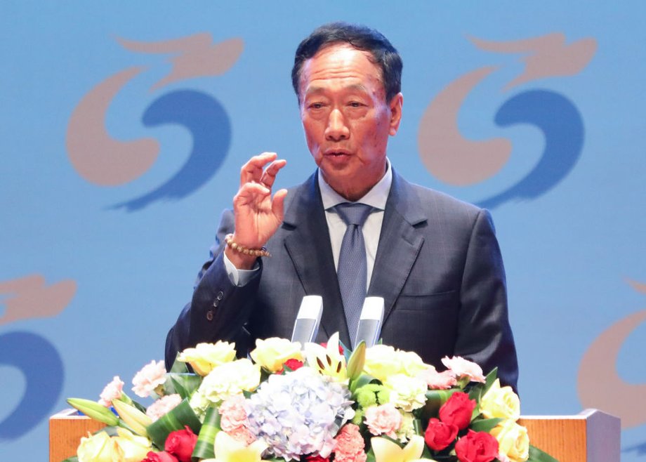 Terry Gou &ndash; założyciel i do 2019 r. szef Foxconna.