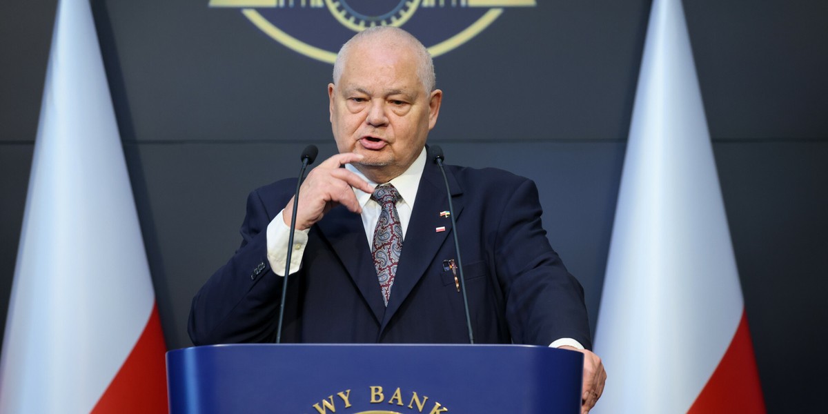 Prezes NBP Adam Glapiński