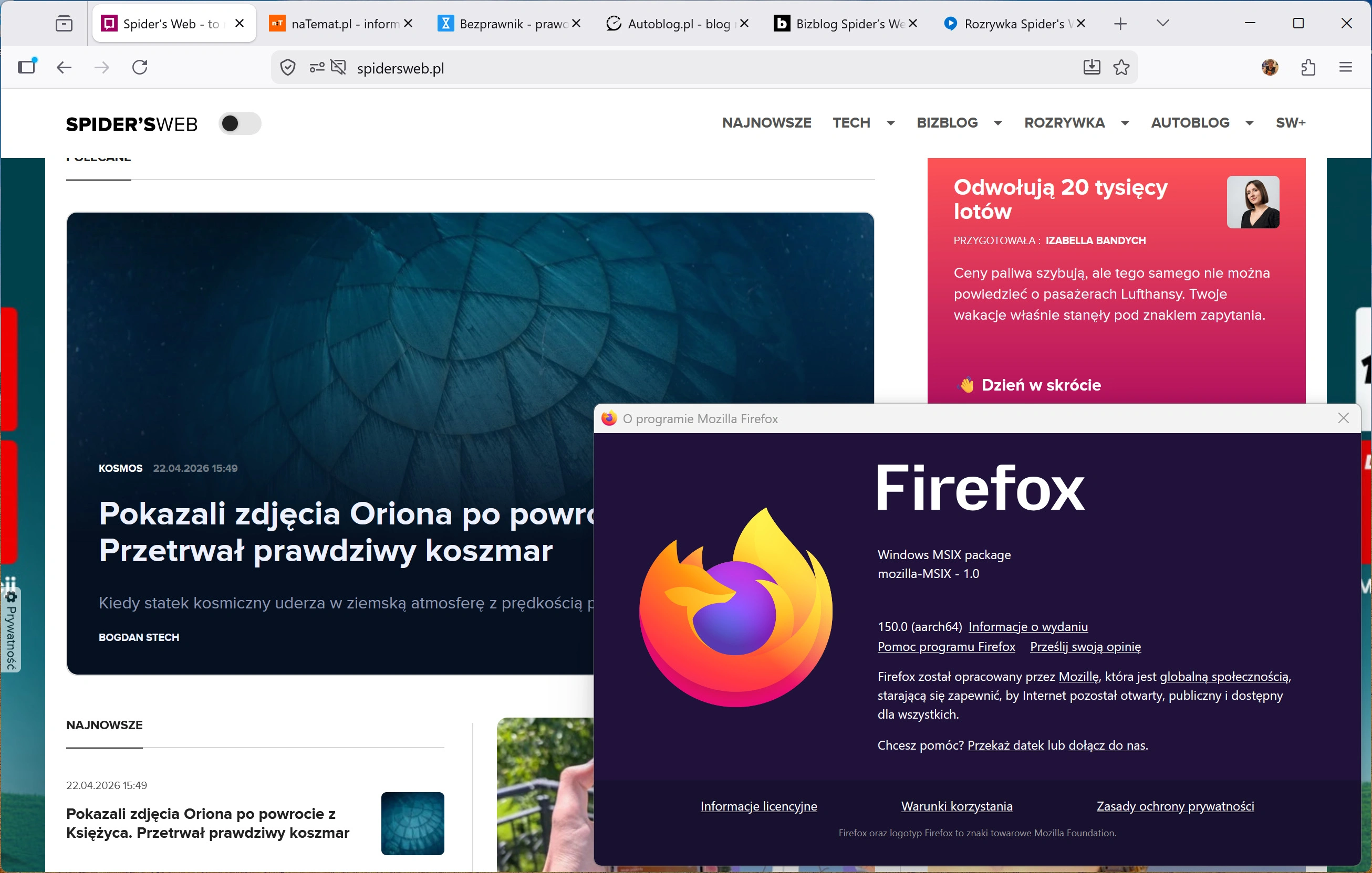 Mozilla zdemaskowała przyczynę kłopotów Firefoxa – poznaj szczegóły 4 Mozilla zdemaskowała przyczynę kłopotów Firefoxa – poznaj szczegóły 4