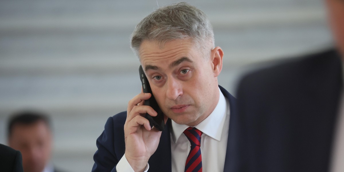 Krzysztof Gawkowski, minister cyfryzacji. Dziś do Sejmu trafi projekt dotyczący AI