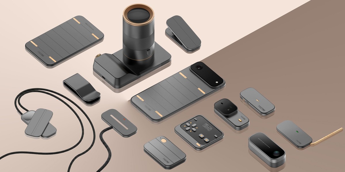 Modularny smartfon Tecno zmienia zasady gry w świecie mobilnym 2 Koncepcyjny smartfon modularny od Tecno