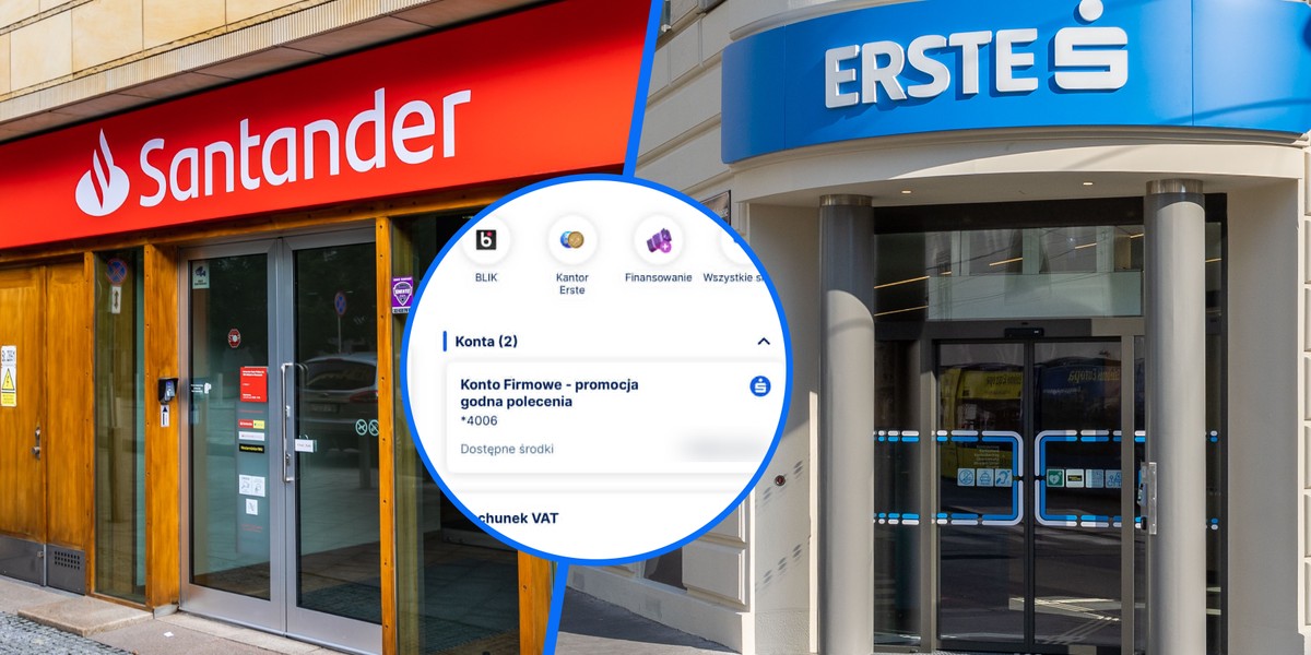 Aplikacja Santandera zmieniła się razem z nazwą bank na Erste