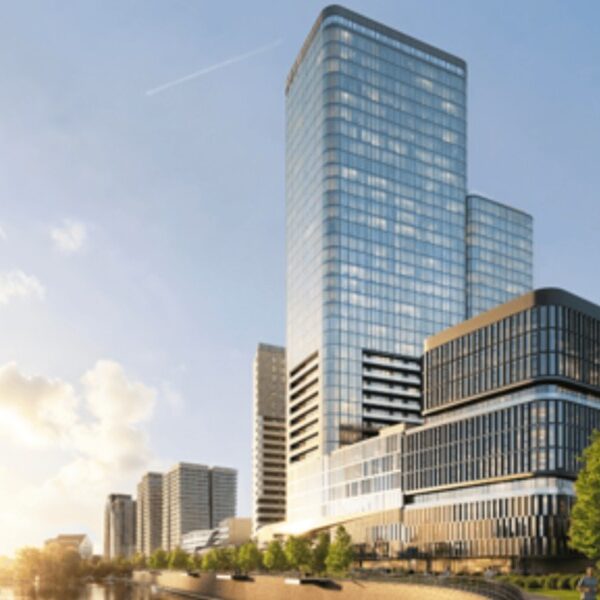 Quorum Tower sięga zenitu: 137-metrowa konstrukcja osiągnęła docelową wysokość