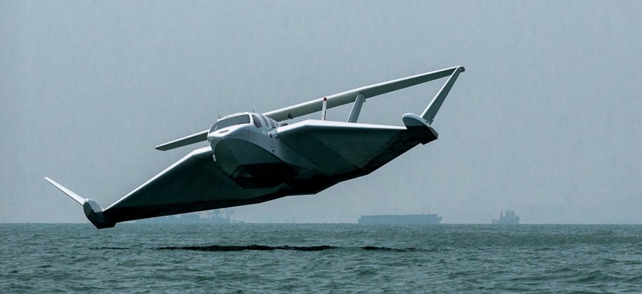 Chiński Potwór z Zatoki Pohaj: Czy nowy ekranoplan zmieni zasady gry? 7 AirFish 8 - współczesny ekranoplan zabierający na pokład do 8 pasażerów