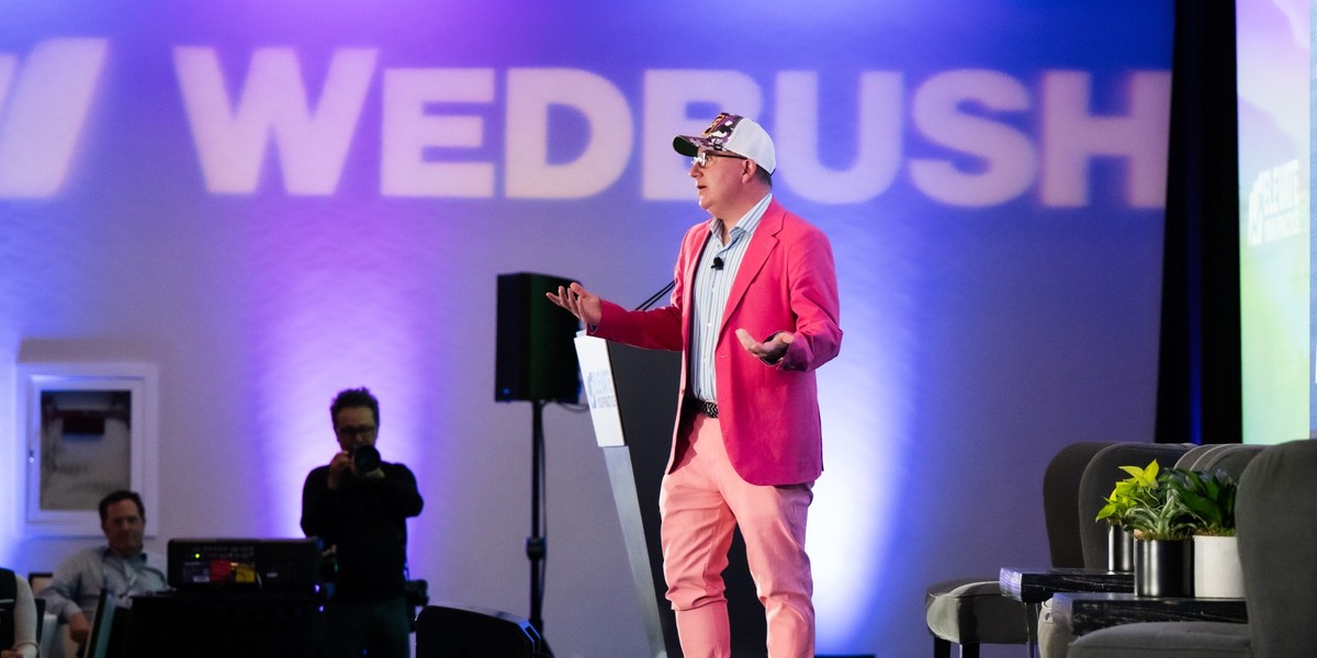 Dan Ives, dyrektor zarządzający, globalny szef analiz technologicznych w Wedbush Securities podczas kongresu Impact w Polsce