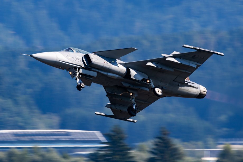 Saab JAS 39 Gripen w modernizacji E/F (Szwecja)