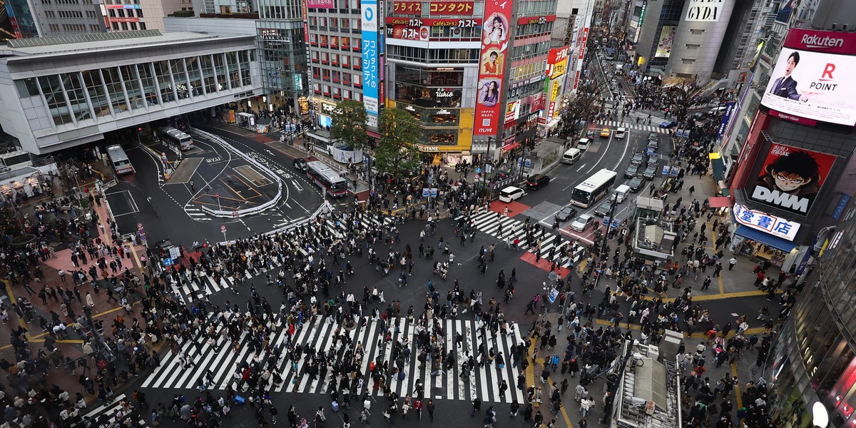 Tokio, Japonia, zdjęcie ilustracyjne.