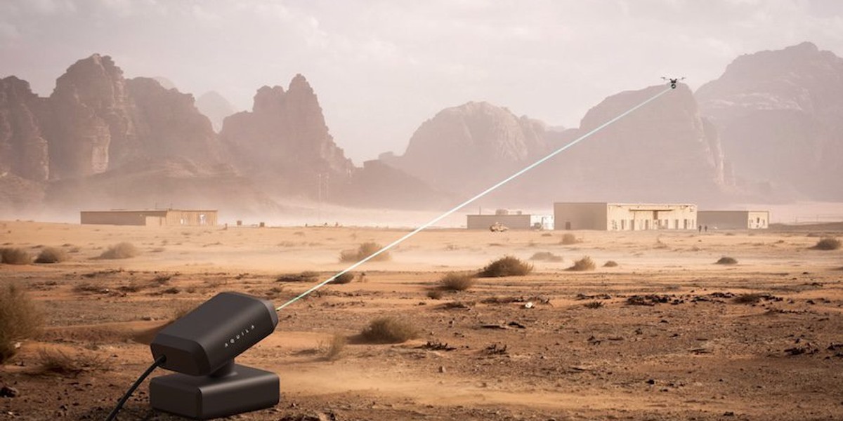 Światło napędza robota: Nieskończona praca dzięki technologii Aquila Earth z Australii 3 Roboty napędzane laserami