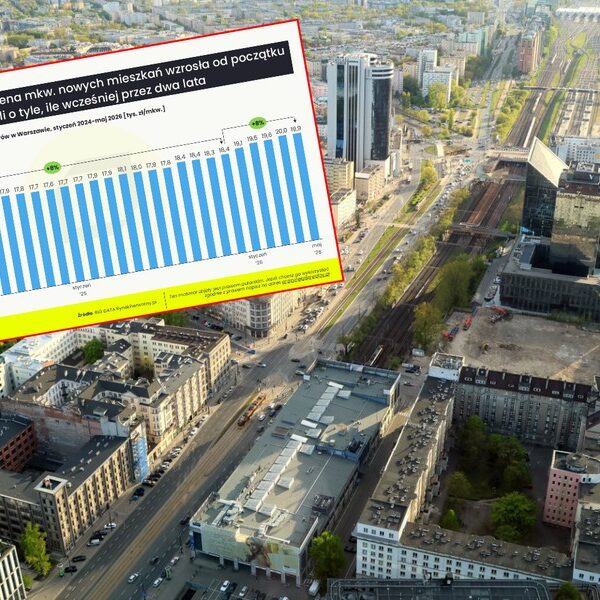 Warszawa gromi ceny nieruchomości: 20 000&hellip;