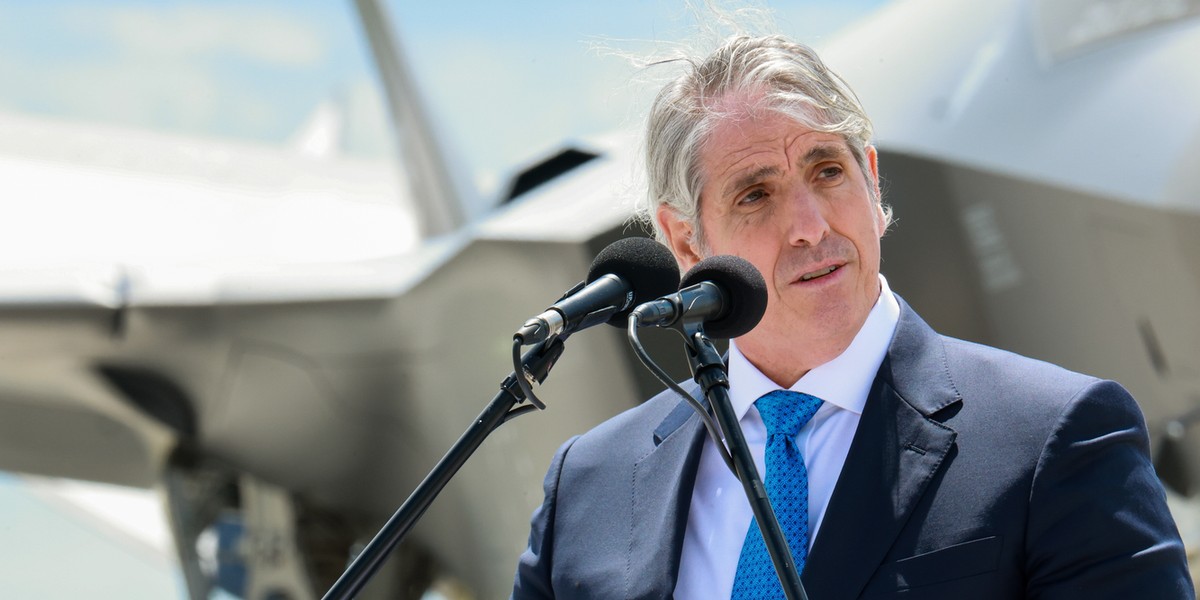 Polska zyska fundusze na F-35: USA uruchamiają specjalną pożyczkę 2 Podsekretarz stanu USA ds. kontroli zbrojeń i bezpieczeństwa międzynarodowego Thomas DiNanno