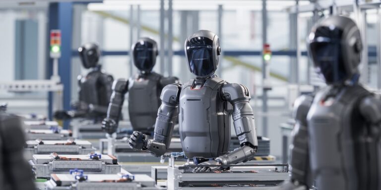 BMW stawia na humanoidalne roboty: odkryj przełom w motoryzacji